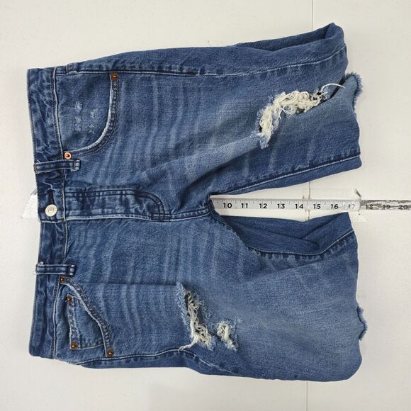 Abercrombie & Fitch Ames Slim Boyfriend Jeans Size 27 (4S) Dark Wash Denim 4281 - Picture 9 of 12